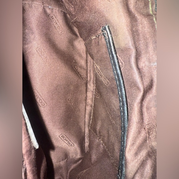 Coach - Vintage Demi 9844 Baguette Swingbag Mini Legacy Handbag - Picture 5 of 8